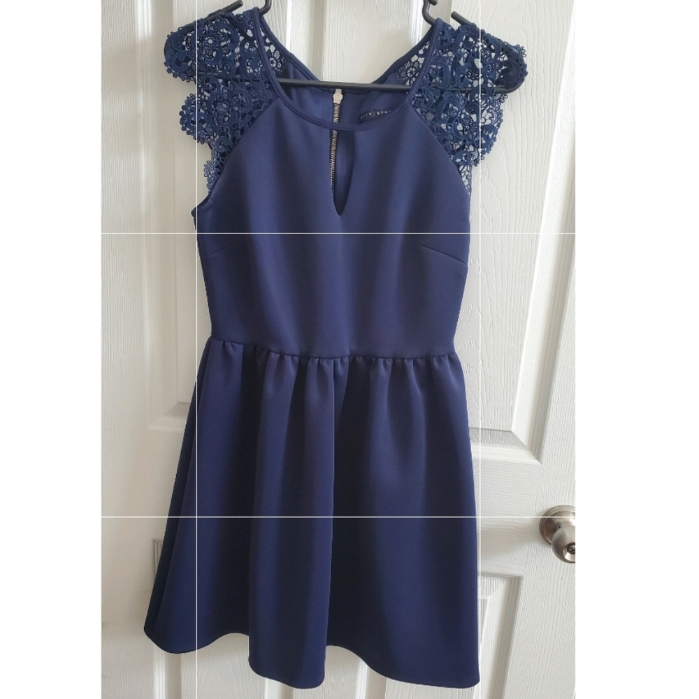 Dark Blue Dress